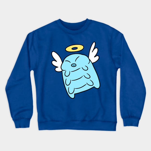 Angel Water Bear Crewneck Sweatshirt by saradaboru